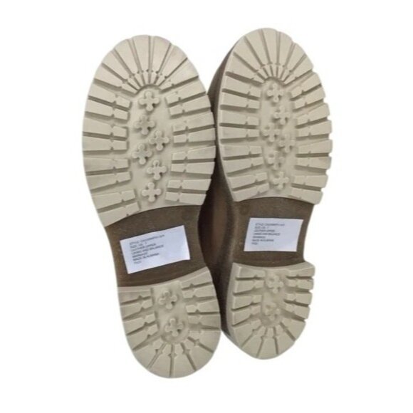 CALIA  By Carrie Underwood SAMIE Moc Toe Boots NWT Tan Winter Size 7 - Picture 7 of 7